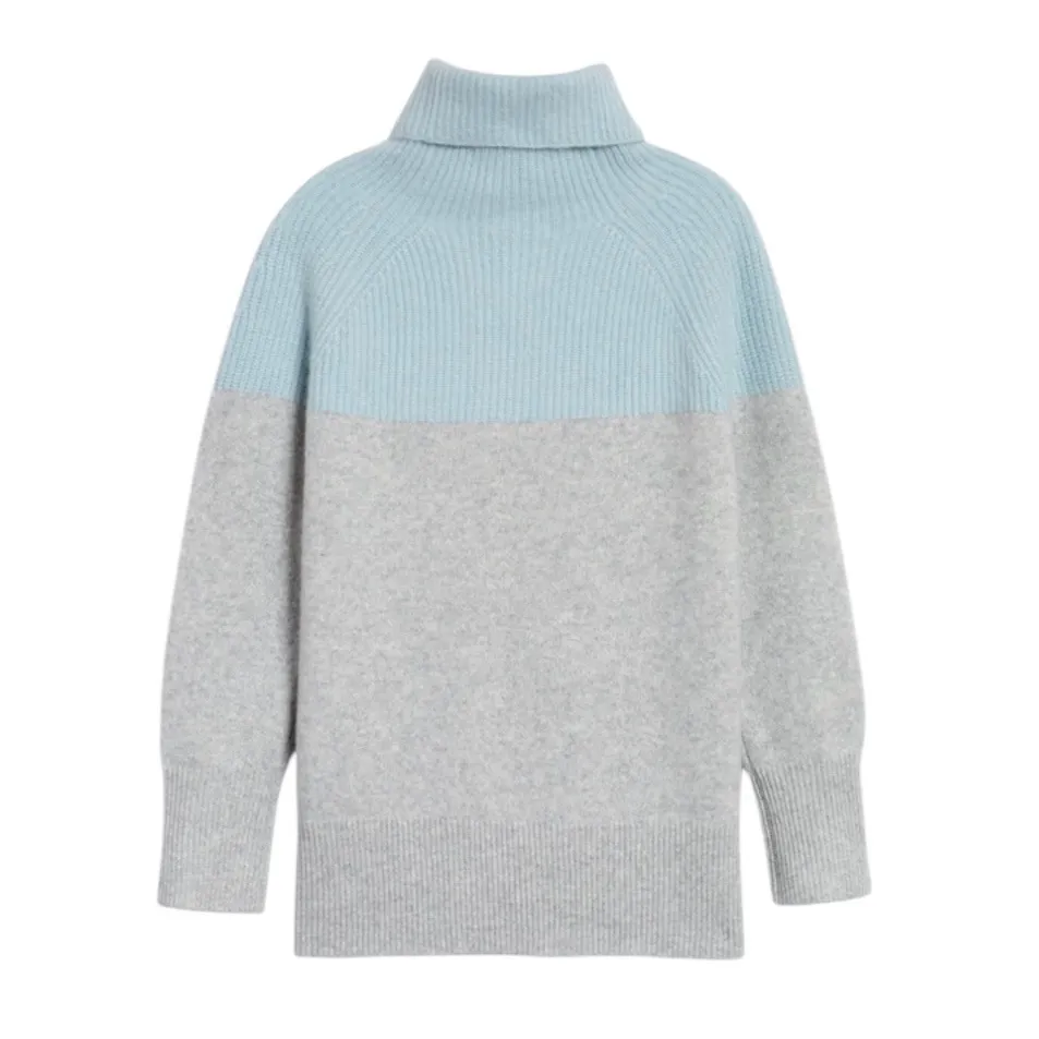 Nordstrom Signature Funnel-neck Cashmere Sweater size small - Image 2