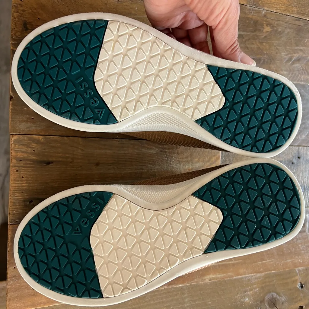 NEW Vessi Weekend sneakers oak brown sz 6 Tan - Image 12