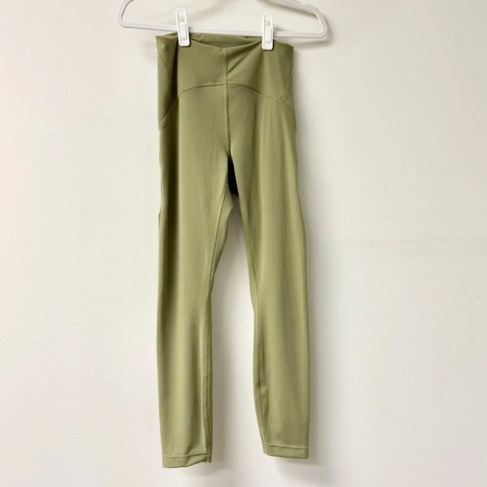 Lululemon InStill High-Waisted Yoga Tight Leggings Bronze Green Women's Size 6 - Image 3