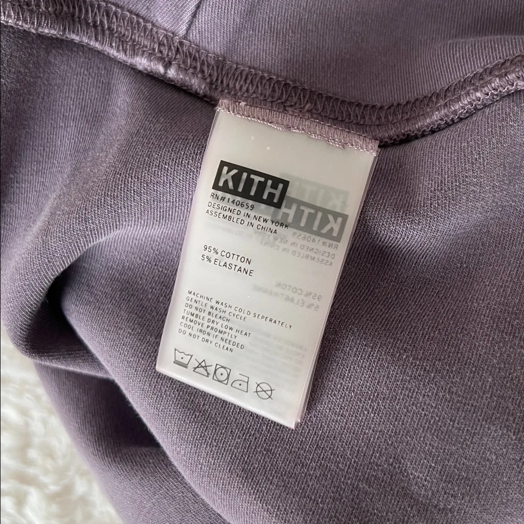 Kith Jen Biker Shorts Purple XS - Image 7