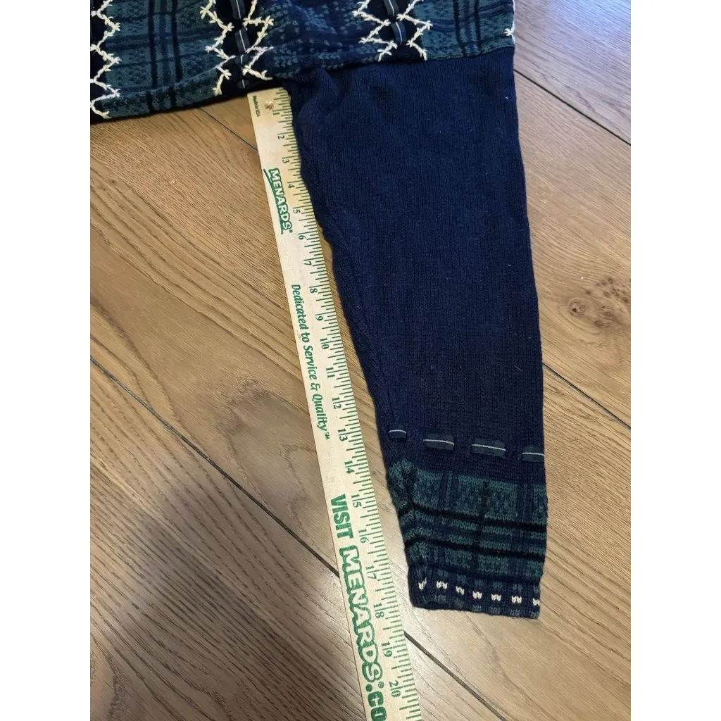 Christopher & Banks Hand Embroidered Cardigan‎ Sweater Holiday Vintage Festive M Size M - Image 9