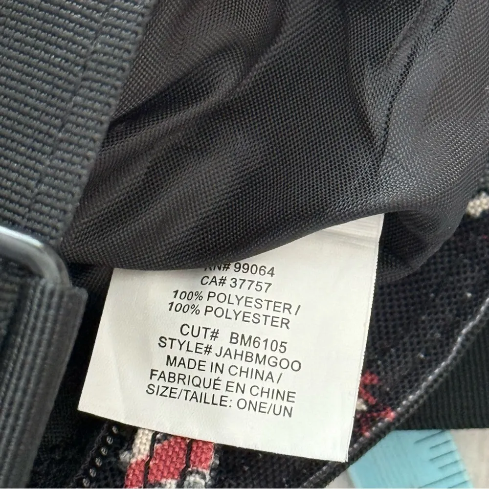 Billabong Aztec Print Multicolor Shoulder Crossbody Bag Purse Boho Casual Travel - Image 11