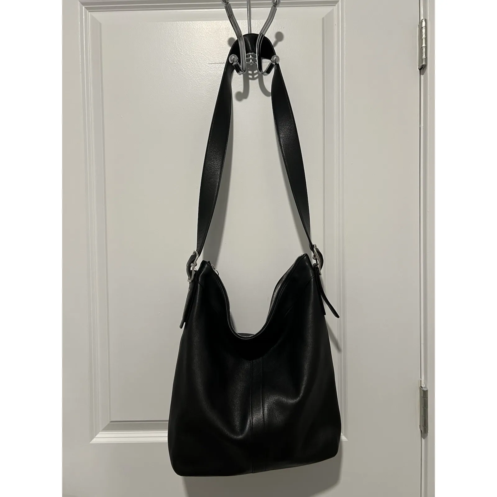 Vintage Coach Legacy‎ Slim Hobo 9177 Bag - Black - Image 8