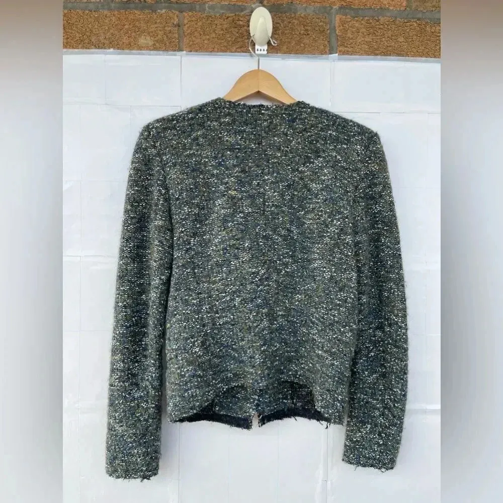 Isabel Marant ETOILE  Orson Single-Button Tweed Jacket size 40/8 - Image 11