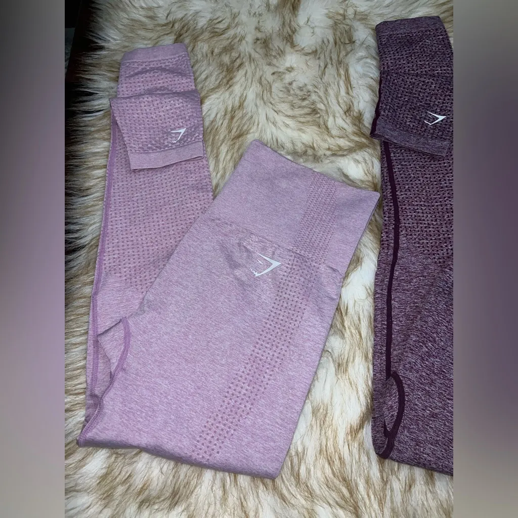 Gymshark  Vital Seamless Leggings Bundle – Size Large - Image 2