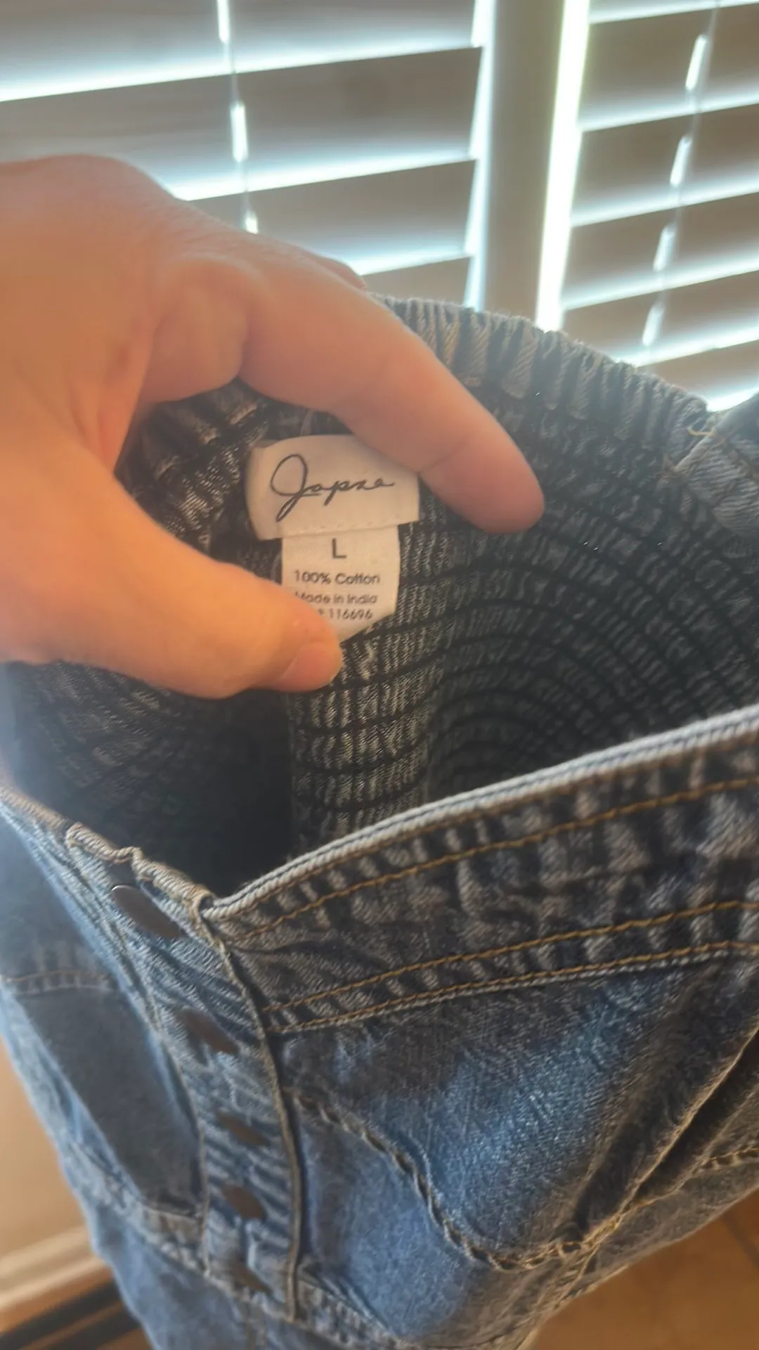 Denim Dress Size L - Image 2