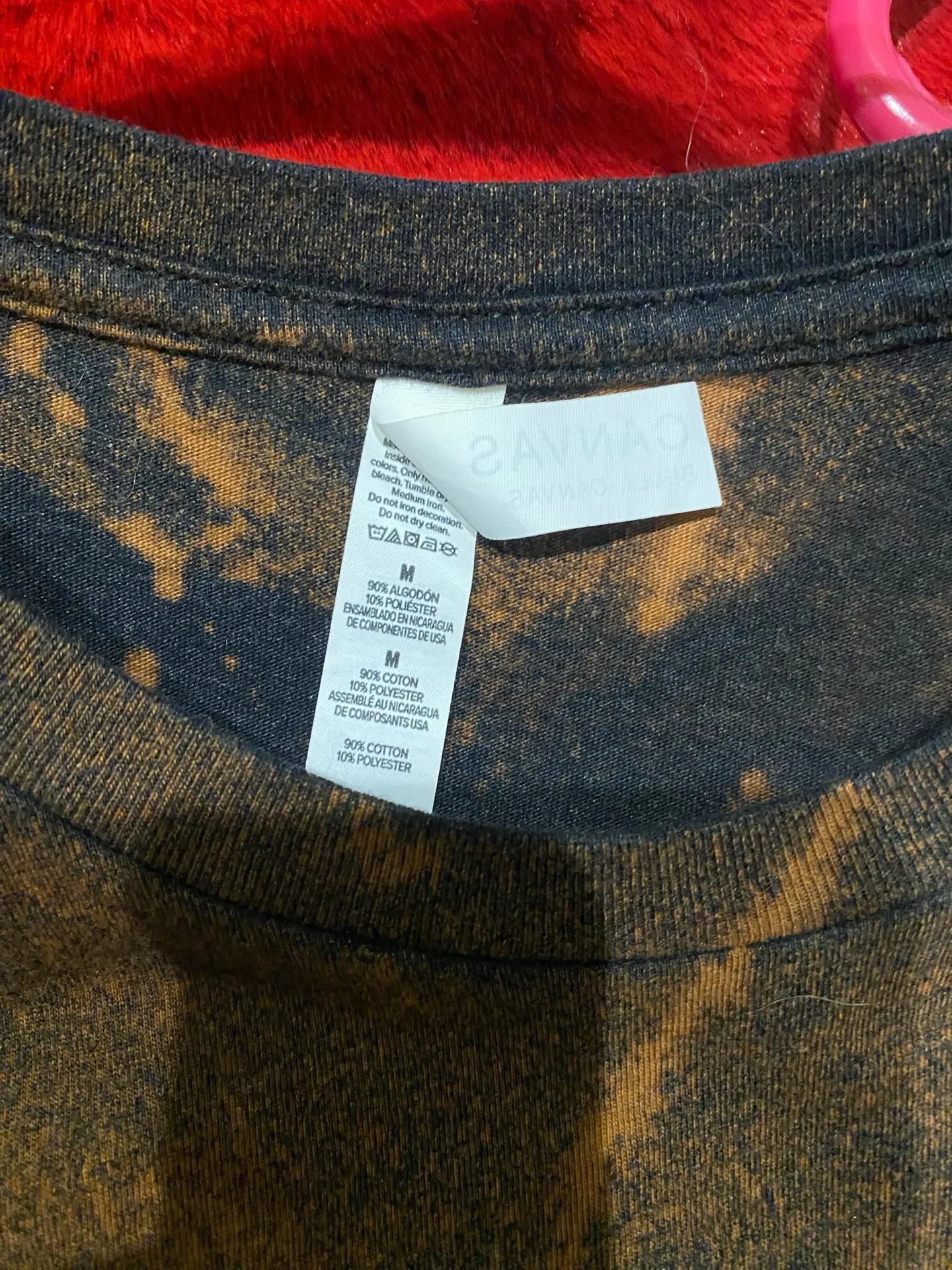 Bleached Cowboy Tee Black Size M - Image 2