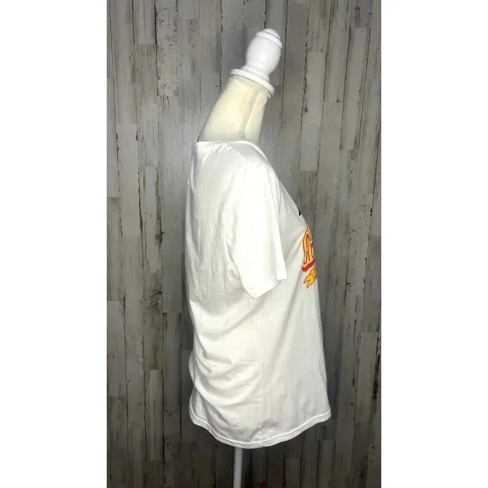 NWT Womens Medium White Kansas City Chiefs Super Bowl LVII AFC Champions T-Shirt - Image 2