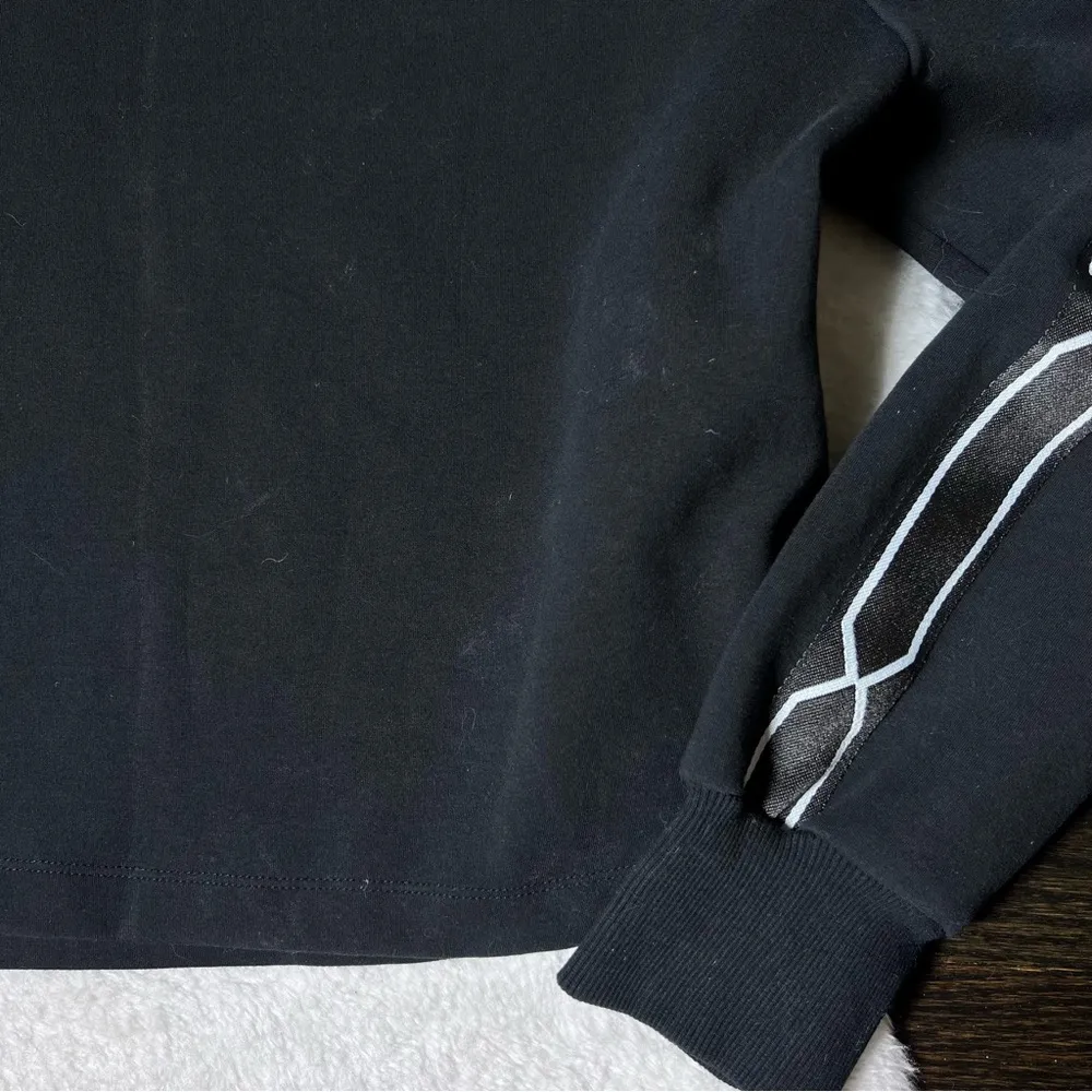 Hunter for Target Black Embossed Logo Crewneck Sweatshirt - Image 13