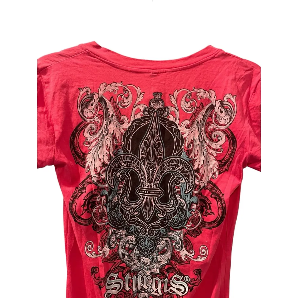 Y2k Sturgis Black Hills Rally Motorcycle Biker T - Image 7