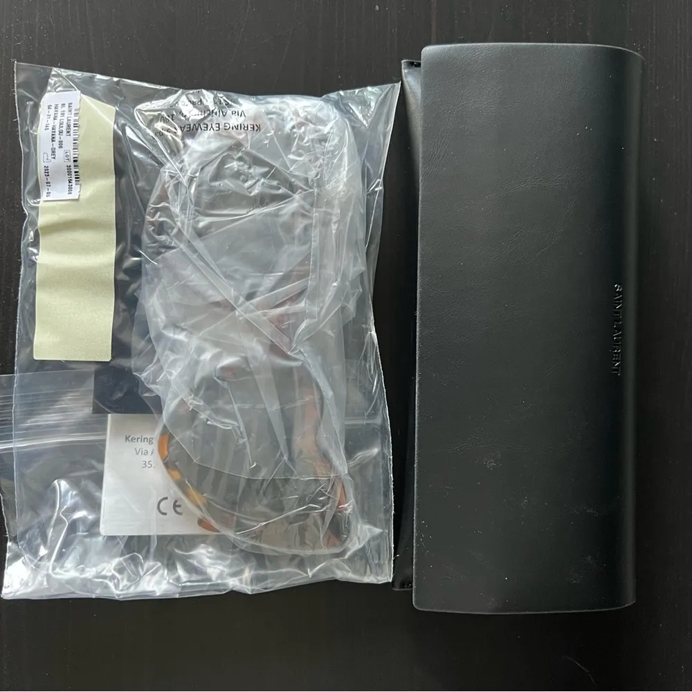 SAINT LAURENT 54MM Heart Shape Cat Eye Tortoise Sunglasses in HAVANA, NEW - Image 15