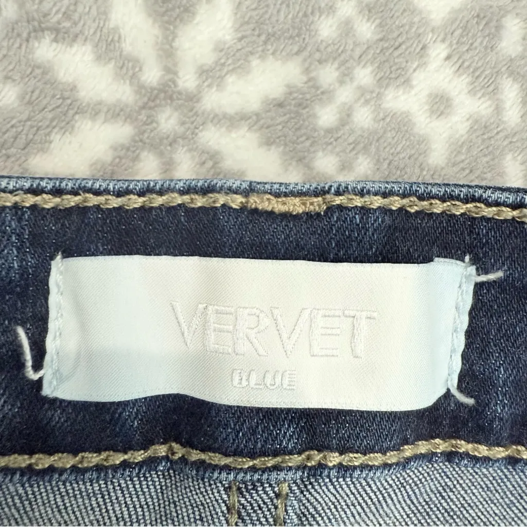 Vervet Blue Skinny Stretchy Ripped Jean‎ Size 32 - Image 3