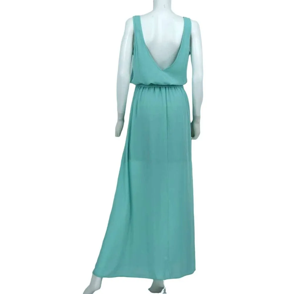 Show Me Your Mumu Women Kendall Maxi Sleeveless Dress Sea Glass Medium - Image 5