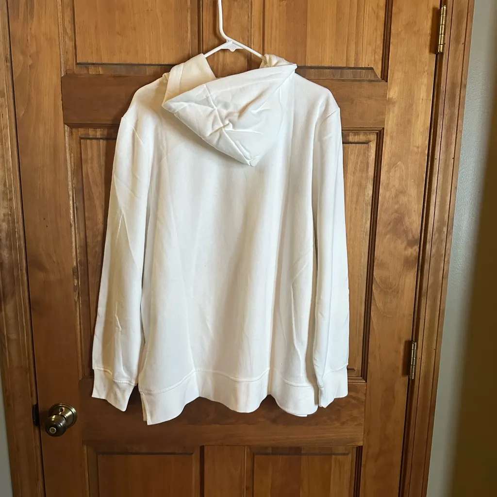 Detroit Lions Hoodie with Blue sequin glitter Lion mascot logo! Size XL - Image 6