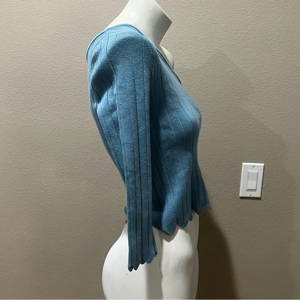 LPA by Revolve ruba one shoulder sweater top in periwinkle - Image 6