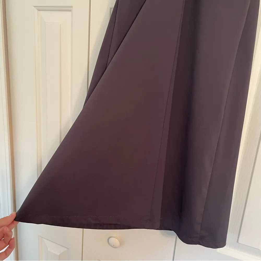 Athleta Shorebreak Activewear Swim Dress Sz Small Grey Built in Bra - Image 8