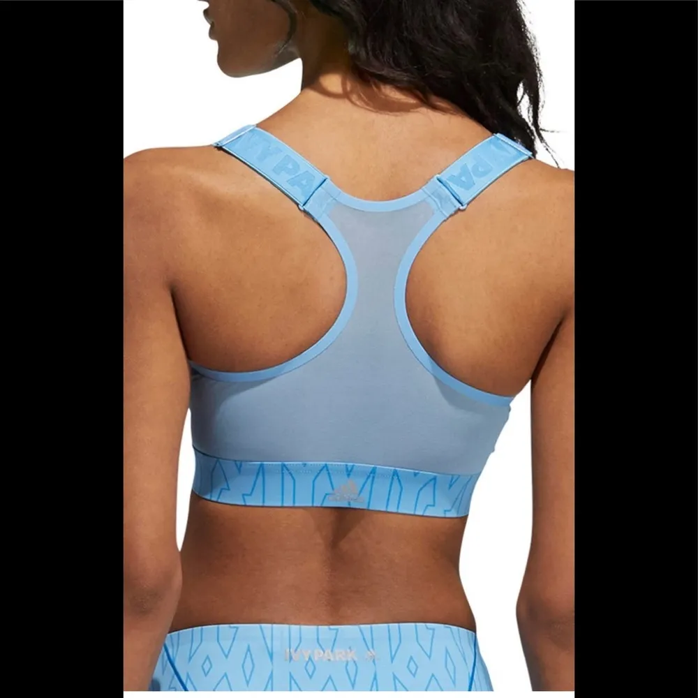 Ivy Park  Monogram Zip Sports Bra - Image 2