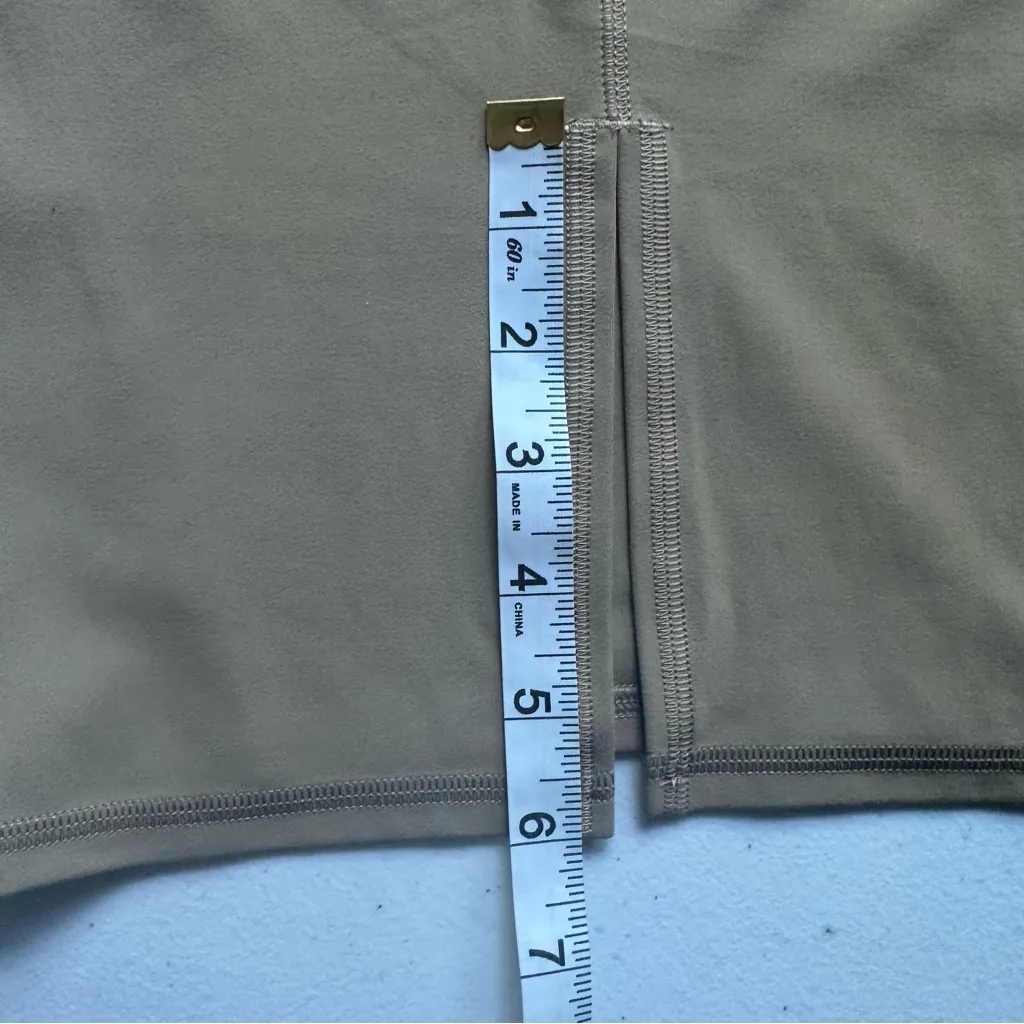 Lululemon Nulu Slim-Fit High-Rise Midi Skirt Size 2 Tan NWT - Image 8