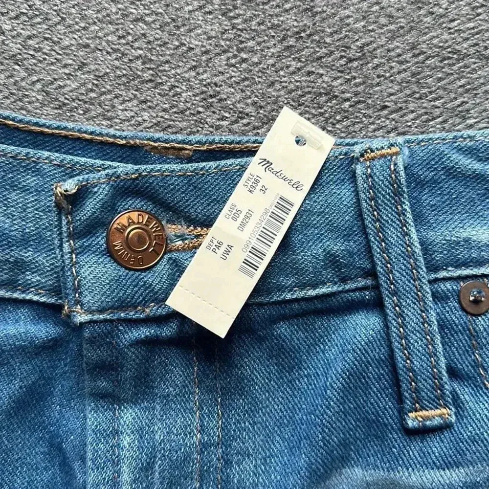 Madewell The Perfect Jean Short Size 32 NWT - Image 4