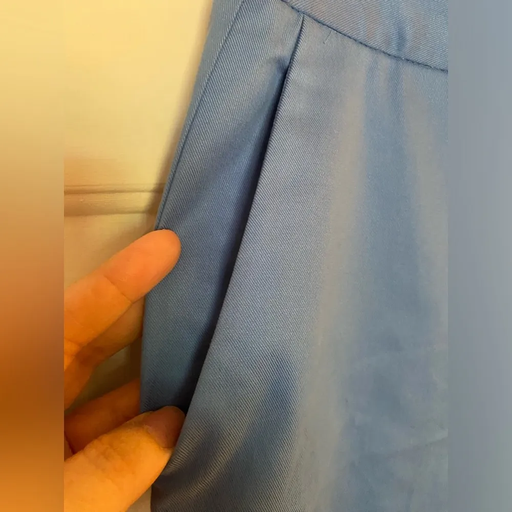 Women’s  Nordstrom Blue Wide Leg Cropped Pants, Size 6 - Image 3