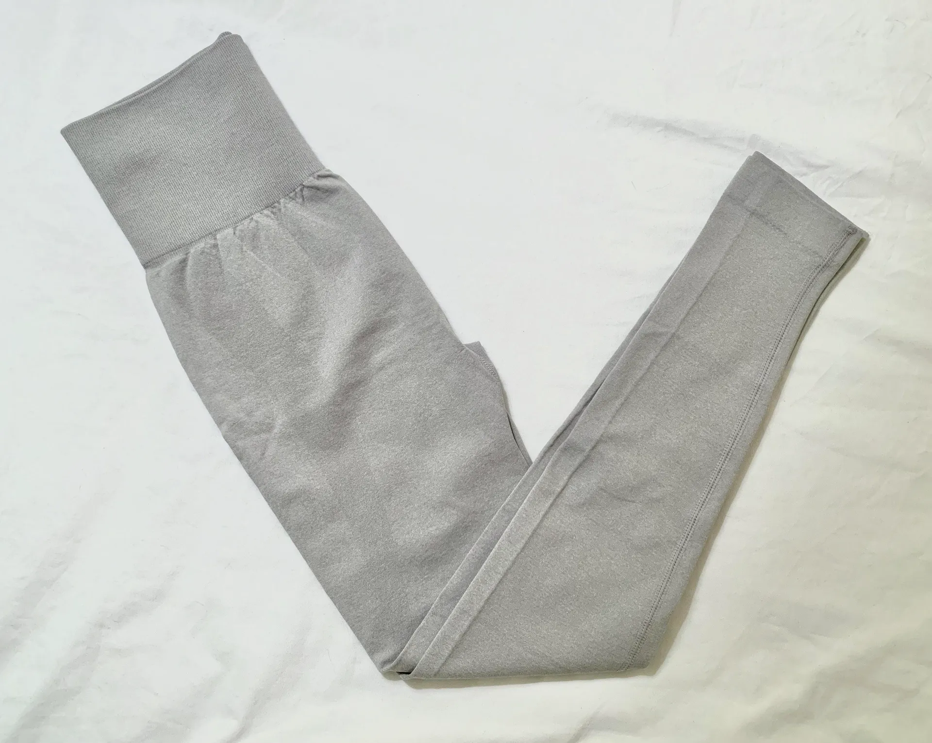 Light Gray Leggings Size M - Image 2