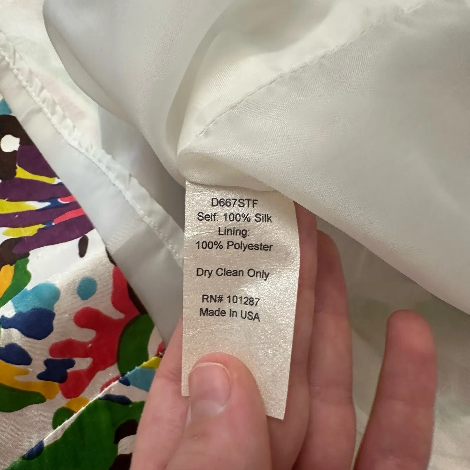 Alexia Admor White Floral Print Silk Halter Mini Party Cocktail Dress Size S - Image 9