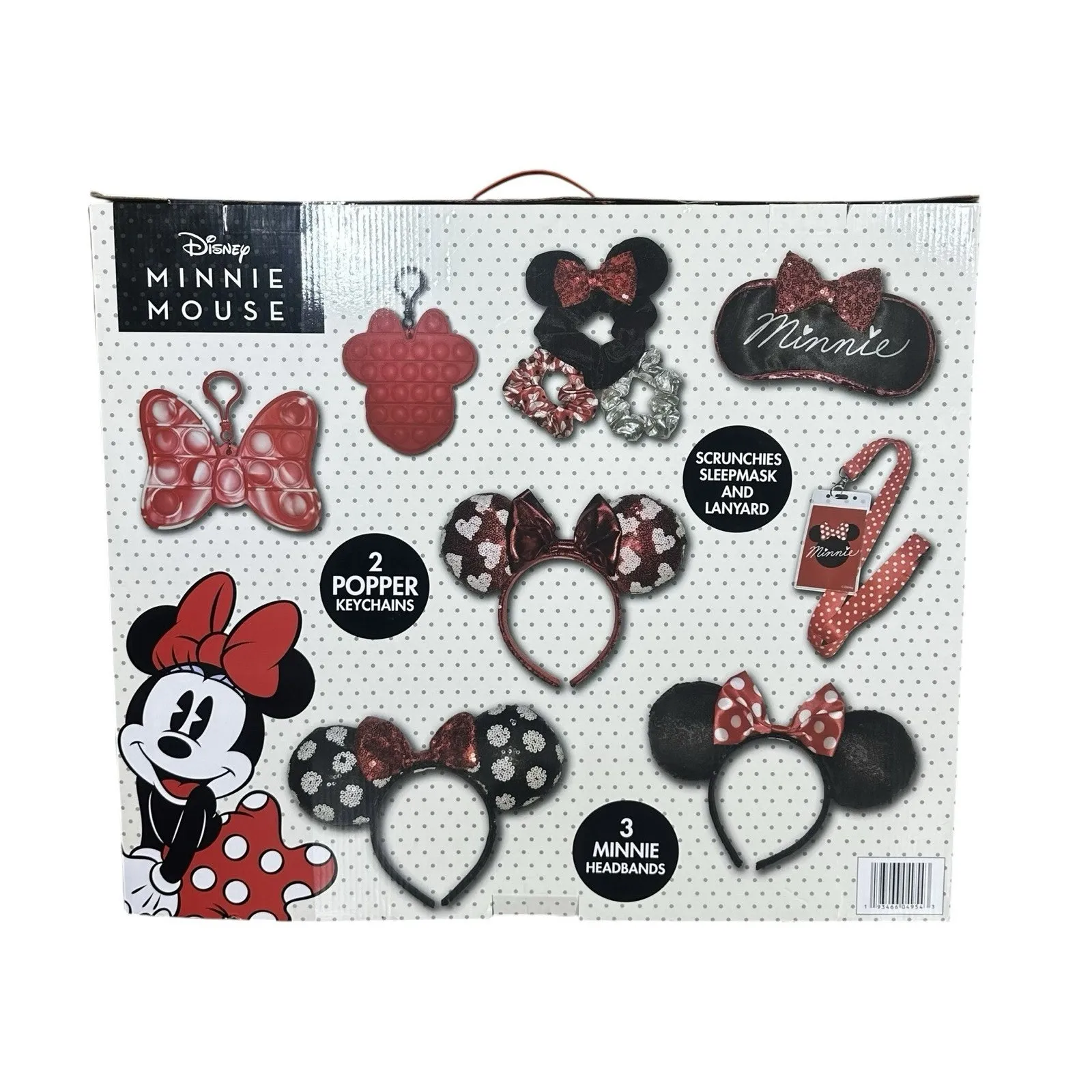 Disney Deluxe Accessory Set Vacation Minnie Mouse Ears Headbands Scrunchies NEW - Image 5