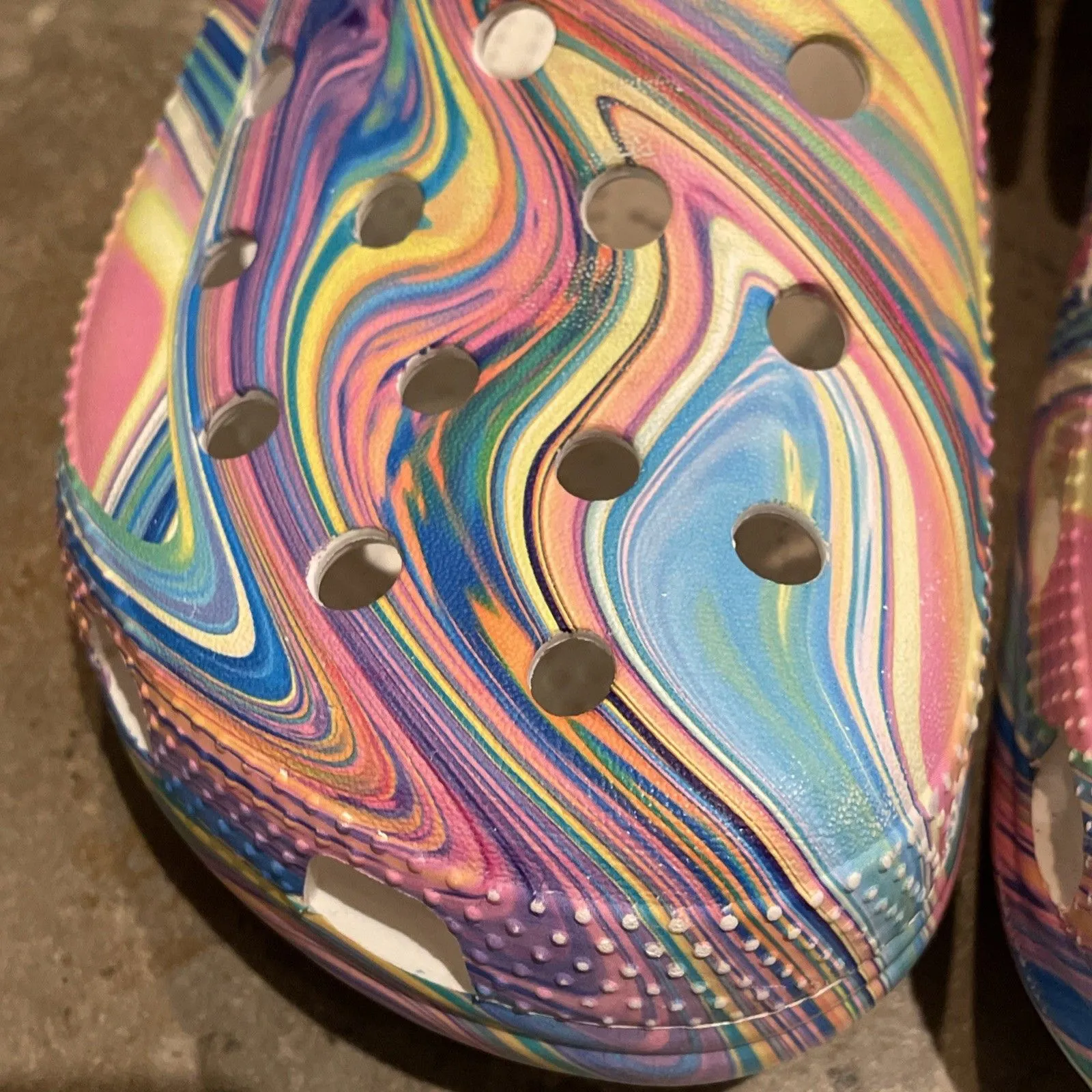 Crocs Out of this World Classic Clog Shoe Unisex M8 W10 Multicolor Comfort - Image 11