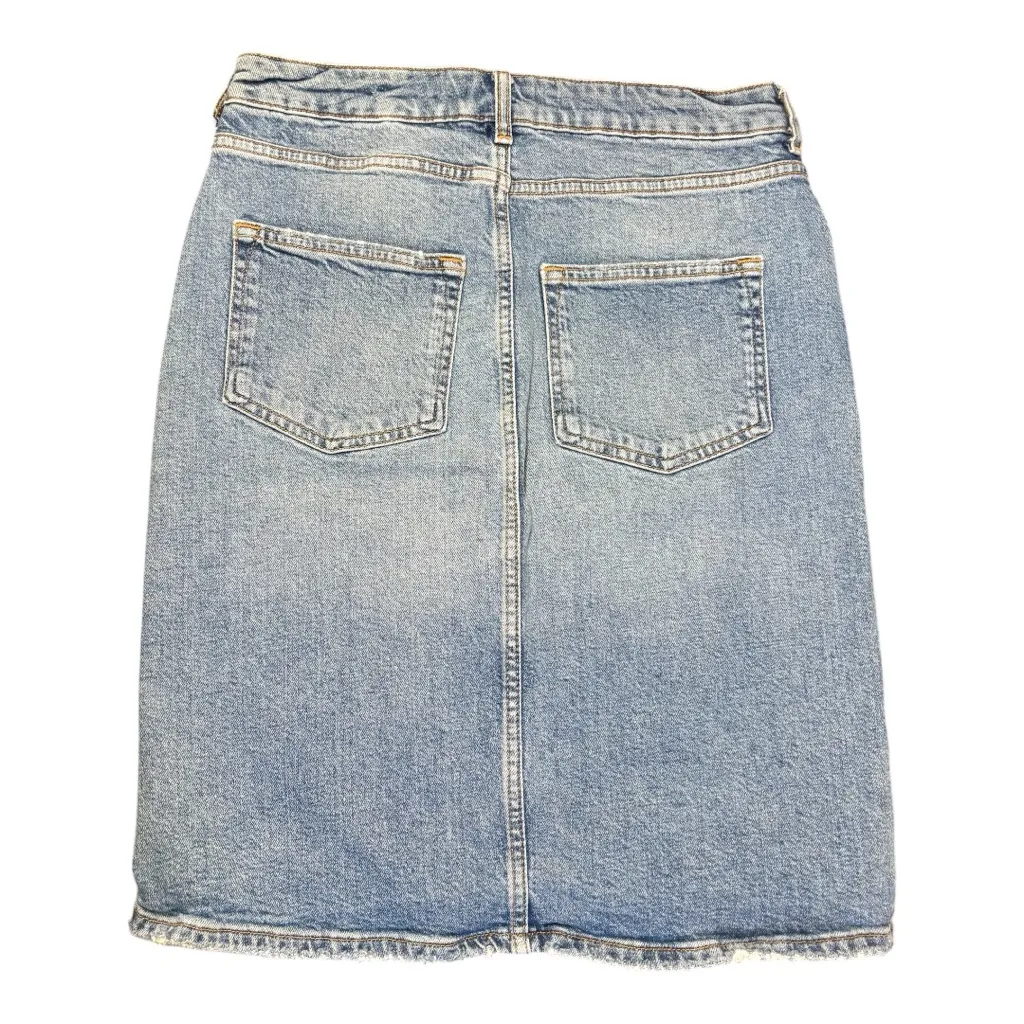 PILCRO AND THE LETTERPRESS Denim Pencil Skirt - Image 2