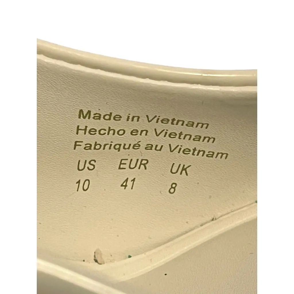 Aldo High Heels Womens Size 10 White Buckle Strap Pointy Toe 4.5 in. Heel NEW - Image 5