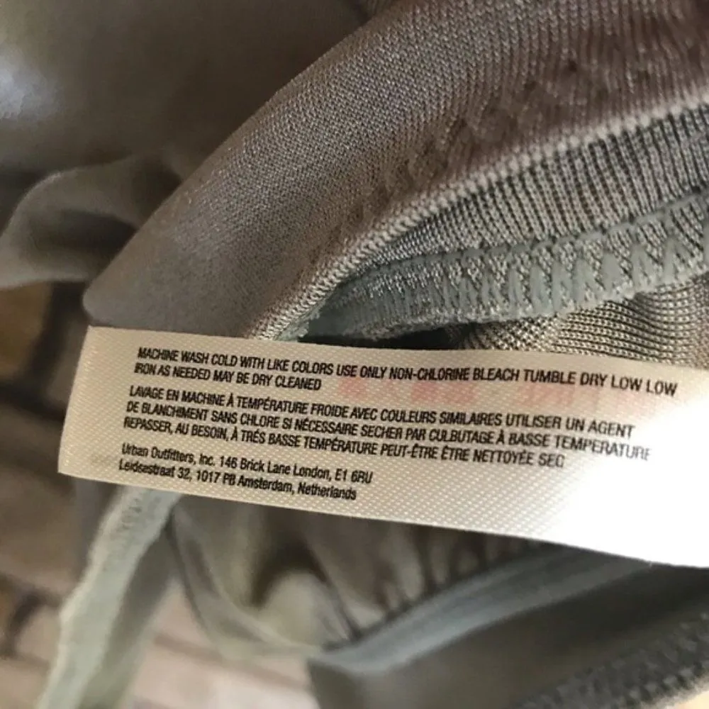 Free People Intimately Free Turnt Crossover thong Bodysuit Oxide Large - Image 7