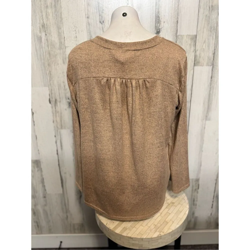 Forgotten grace brown sweater size 2XL Tan - Image 7