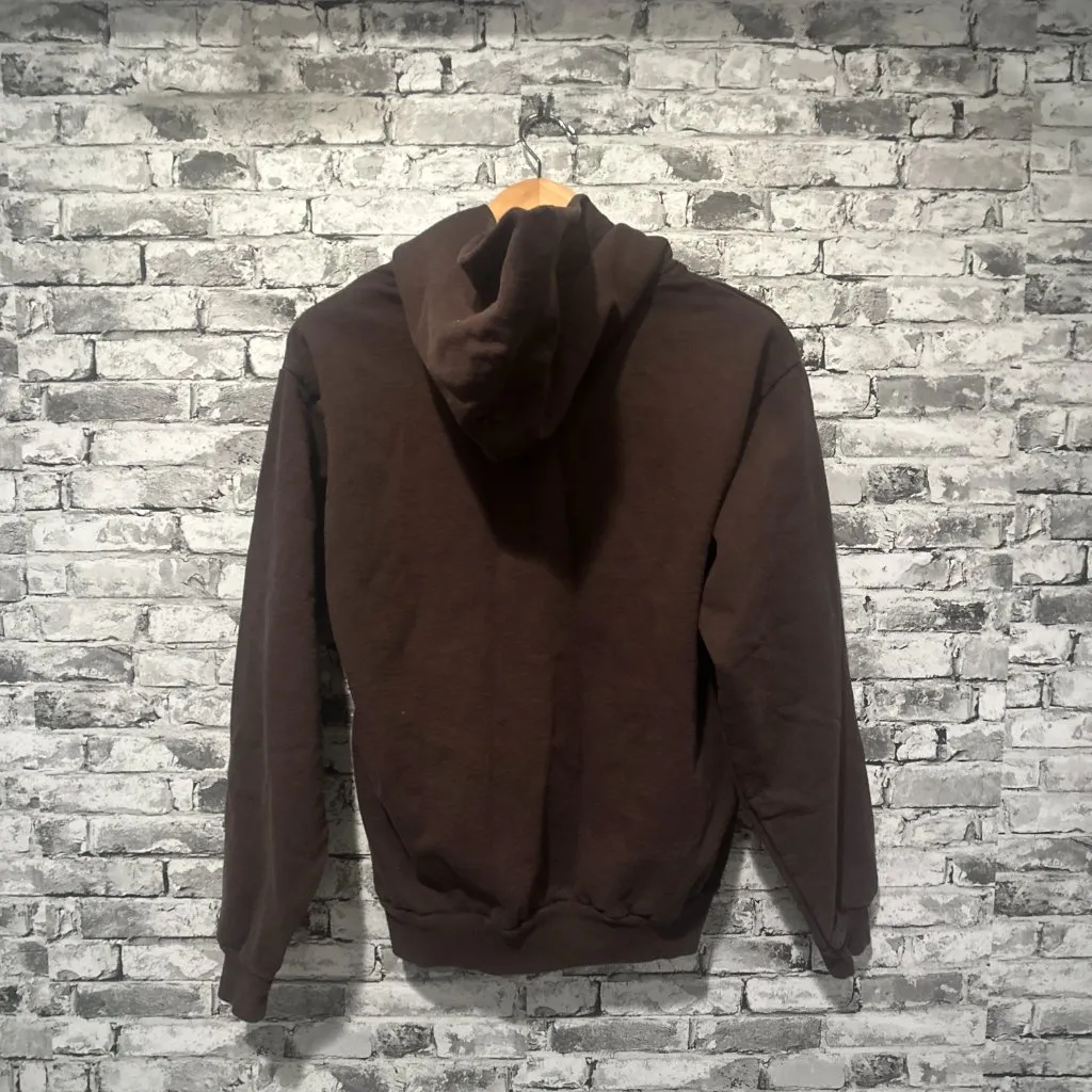 EUC McDonalds Brown " All Beef Hamburger" Women's Sweatshirt Size S - Image 6