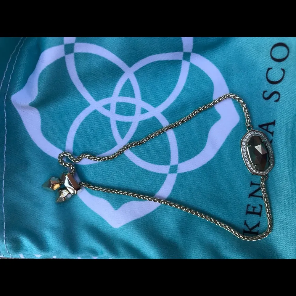 Kendra Scott gold adjustable bracelet - Image 3