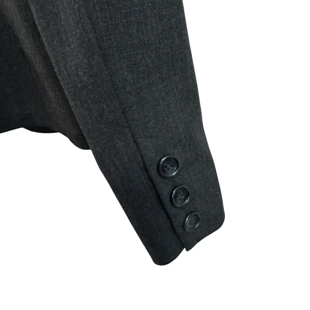 The Limited Dark Gray Two Button Blazer - Image 5