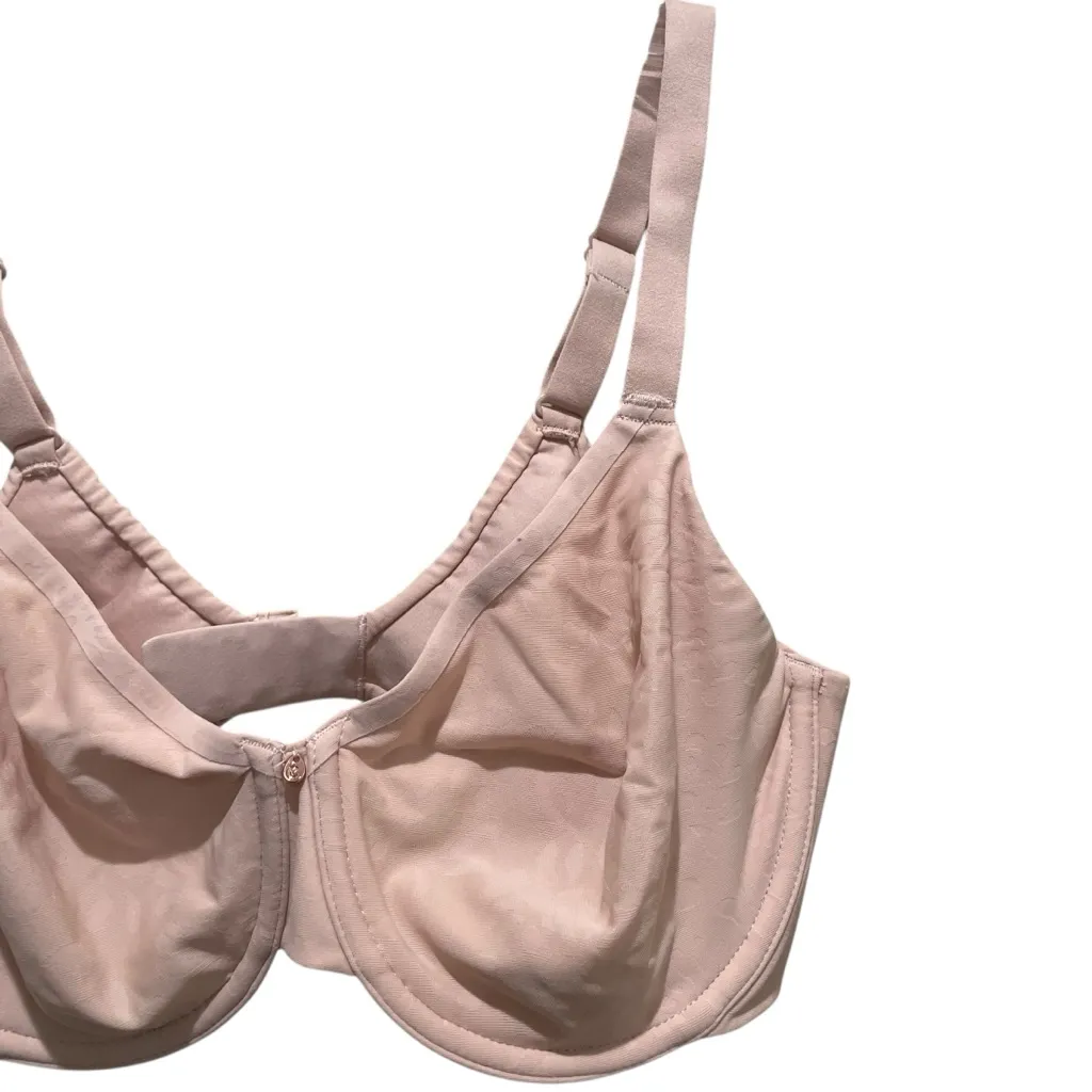 Chantelle Underwire Bra Nude Beige Womens Size 34D Full Coverage Supportive - Image 4