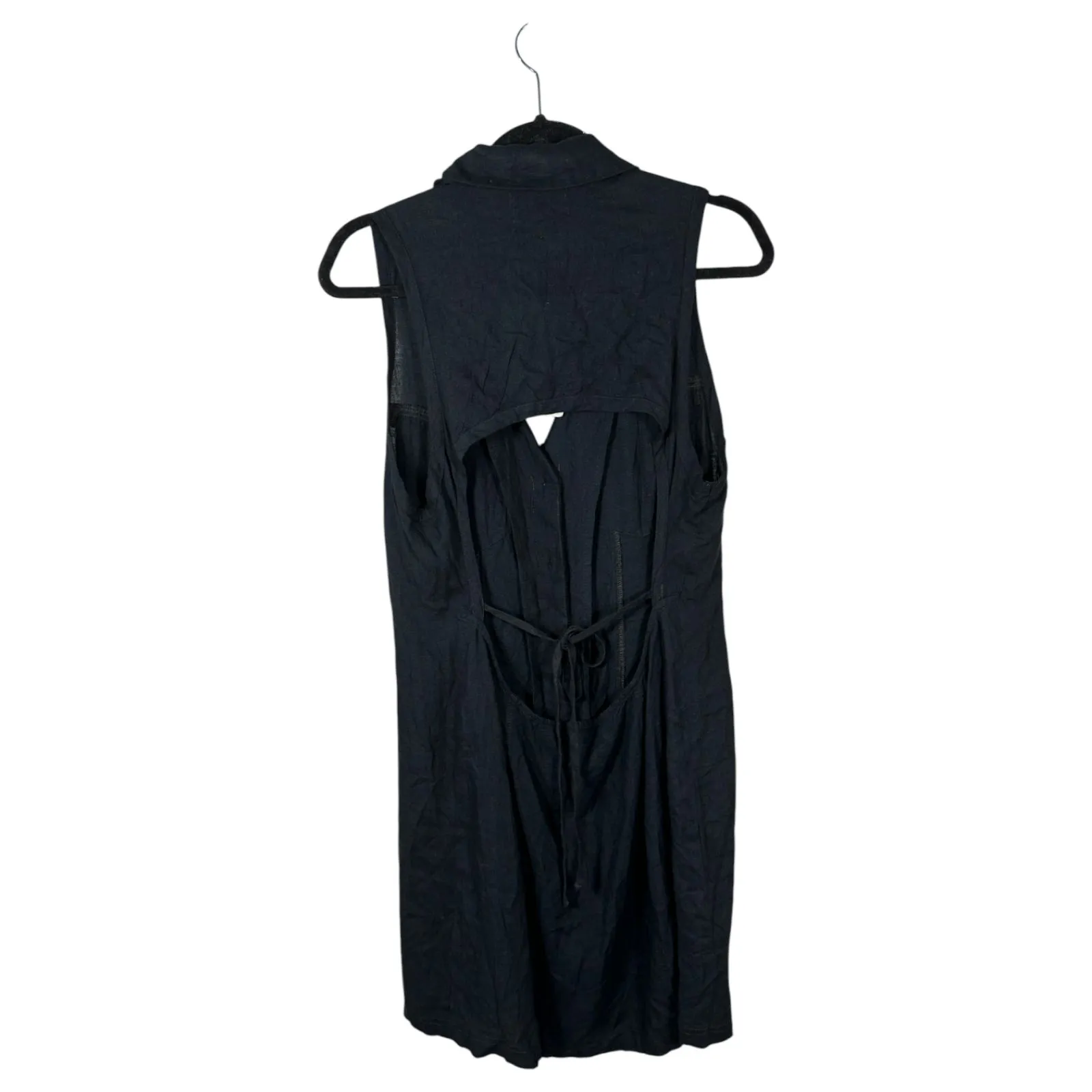 BDG Urban Outfitters Jasper Shift Mini Dress Black Open Back XL NEW with Tags - Image 4