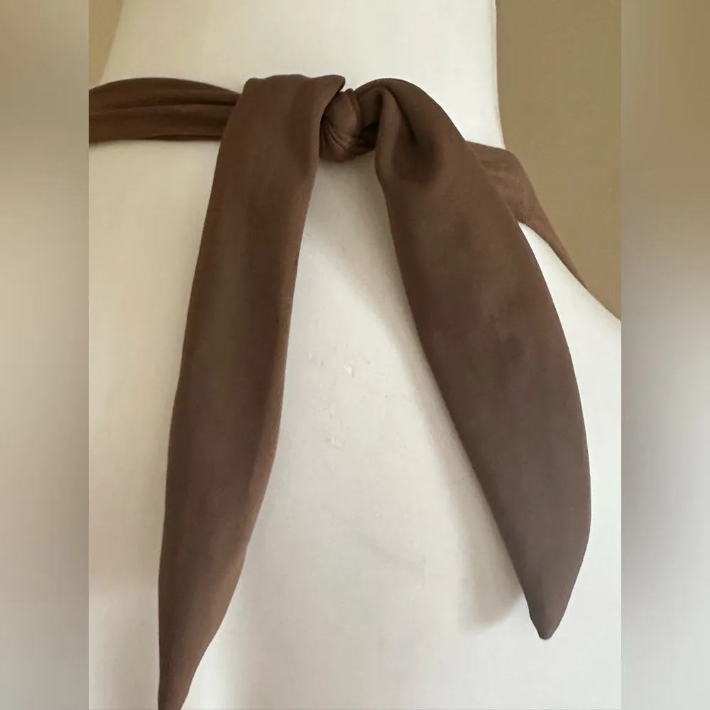 Body Glove Light Brown HalterTop Tie On Bottom & Top  Bikini Set Sz M - Image 8