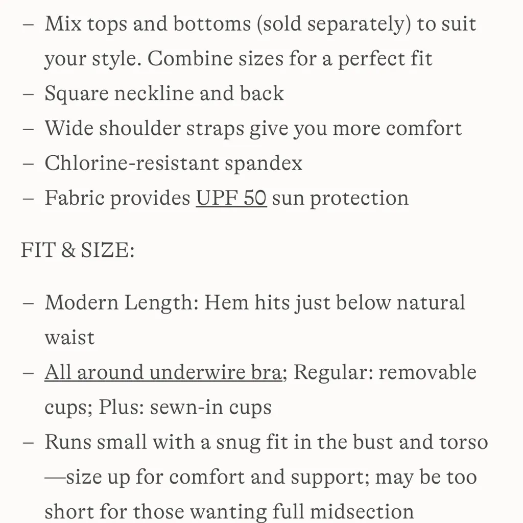 Lands’ End Women’s Square Neck Underwire Tankini Top Size 6 D NWT Red - Image 12