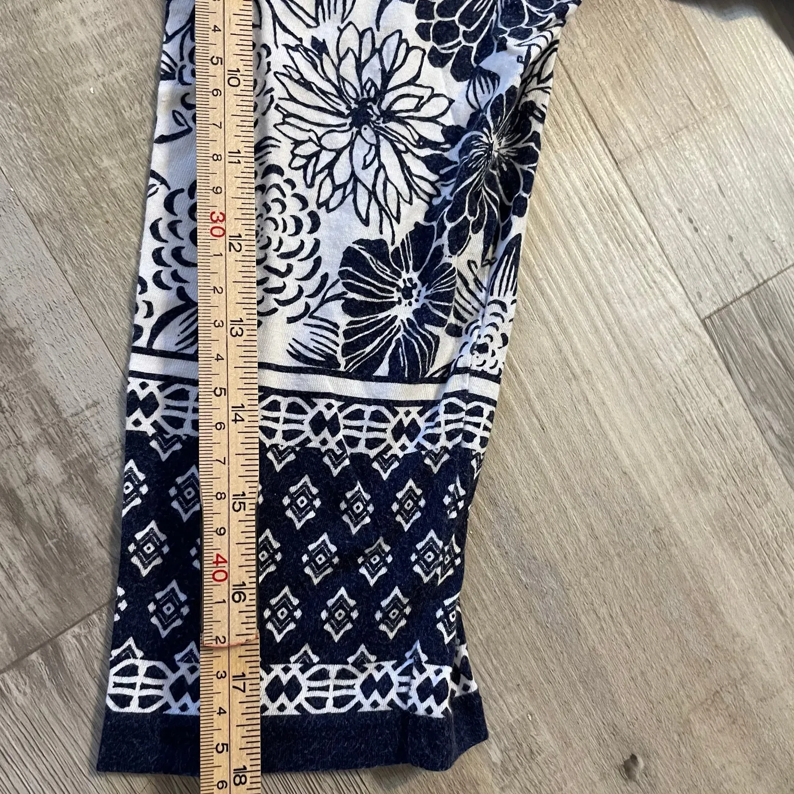 Talbots Sz XL 3/4 Sleeve Business V Neck Blouse Shirt Top Womens Work - Image 10