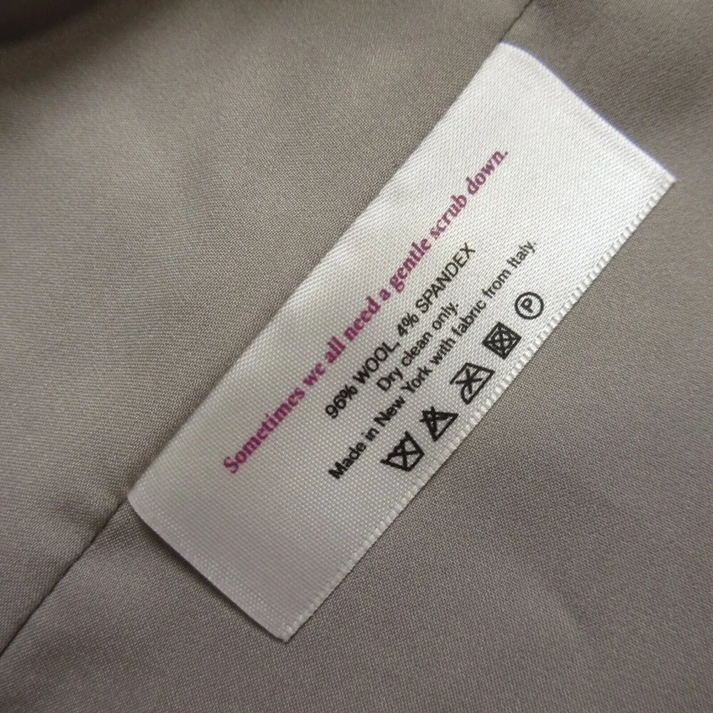 NWT MM. Lafleur Toi in Rye Tropical Stretch Wool Fit & Flare Dress 16 - Image 4