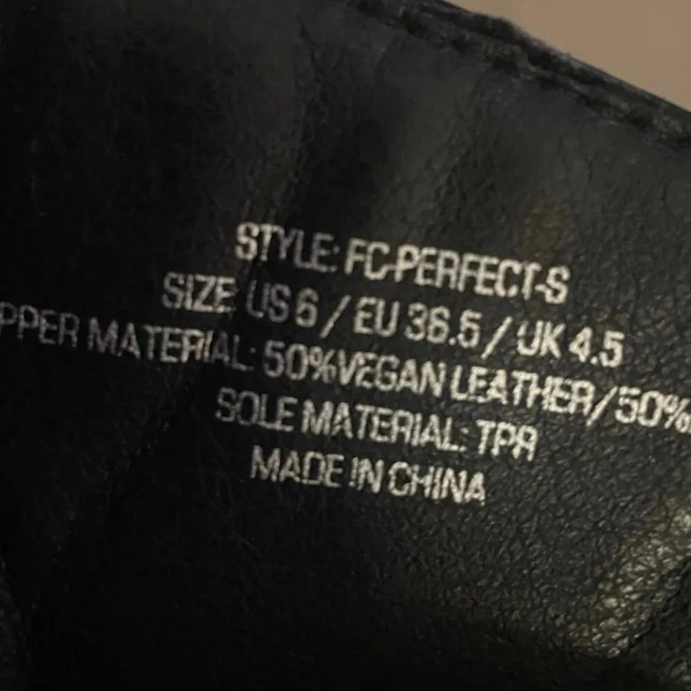 French Connection Perfect Black Tall Boots, S86 - Image 11