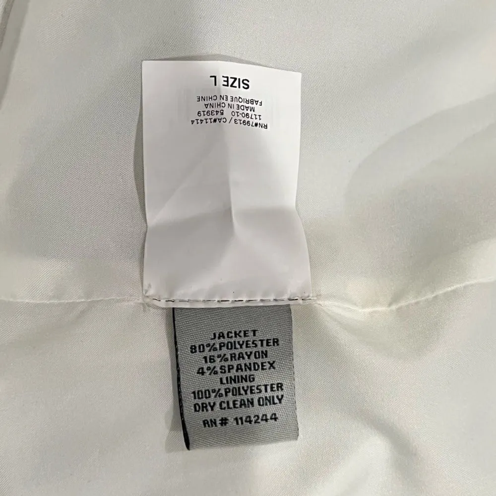 Eliza J A Pea In The Pod Ivory Blazer Women’s Large Maternity - Image 4
