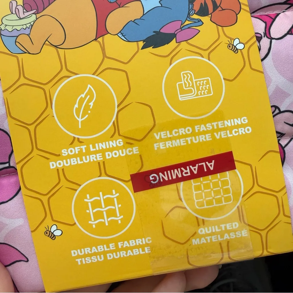 Winnie the Pooh Pink Laptop Sleeve / ipad sleeve - Image 2