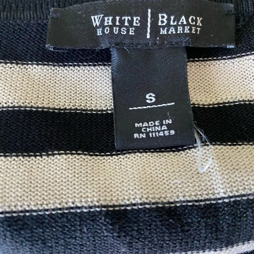 White House Black‎ Market Silk Blend Cardigan Sweater - Image 7