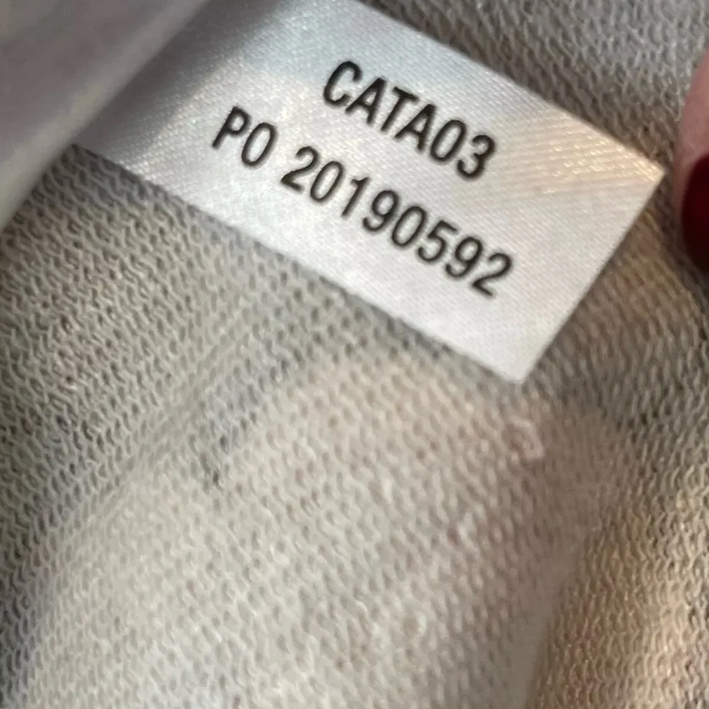 Stella & Dot Green Camo Floral the Zip Sweatshirt Rose Gold Zipper Size Small - Image 9