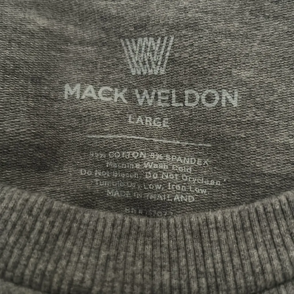 Mack Weldon gray sweatshirt Size L - Image 2