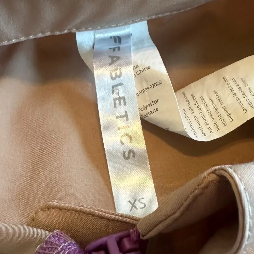 Fabletics Harmony Zip-Down Romper Shorts Cargo Safari w/ Belt Size XS Women's - Image 11