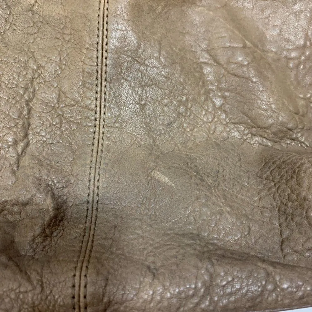 Schuler & Sons Philadelphia Leather Shoulder Purse Tan - Image 6