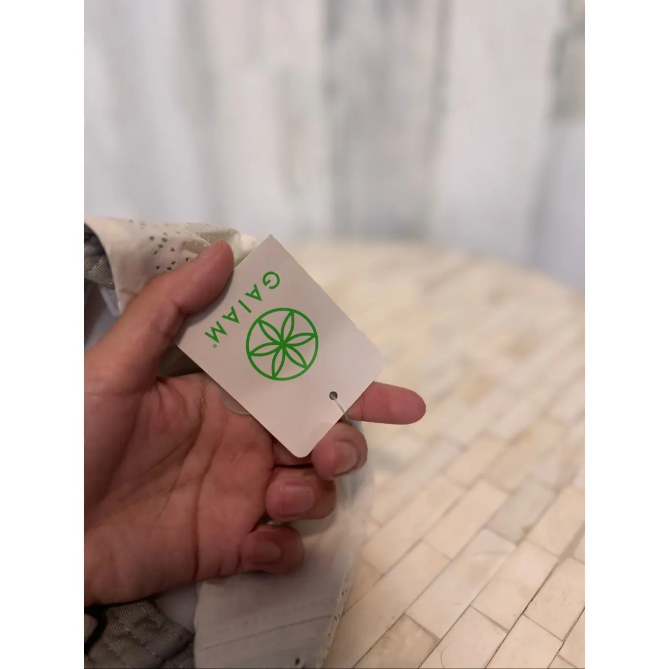 Gaiam White Laser Cut Athletic Hat Women’s OS Adjustable Activewear Running Yoga - Image 7